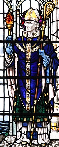 St. Aidan, Bishop of Lindisfarne - © Nash Ford Publishing