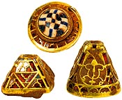 Staffordshire Hoard Stud & Toggles: from the Portable Antiquities Fickr Page - © Birmingham Museum and Art Gallery, used under a Creative Commons Attribution Licence